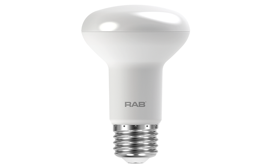 RAB Lighting R20 7-Watt LED Reflector Lamp E26 2700K Dimmable 50W Equivalent