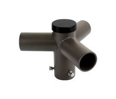 SLG Lighting R60-SP3-120-D Triple 120˚ Horizontal Tenon Adaptor 2-3/8-Inch O.D