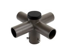 SLG Lighting R60-SP4-90-D Quad 90˚ Horizontal Tenon Adaptor 2-3/8-Inch O.D