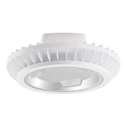RAB Lighting BAYLED104 104 Watt LED High Bay Light Fixture with Hook and Cord White Finish