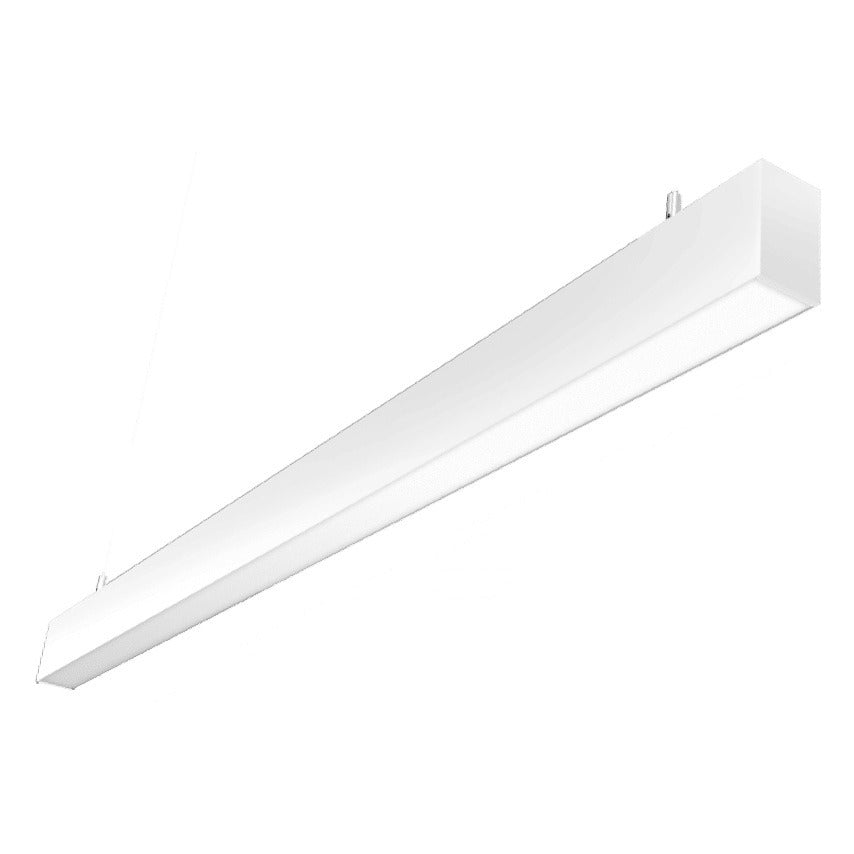 RAB Lighting BOA 4FT Field-Selectable LED Linear Pendant Mount Light Fixture Dimmable