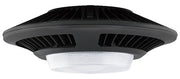 RAB Lighting GLED78 78 Watt LED Garage Ceiling Light Fixture with Prismatic Lens