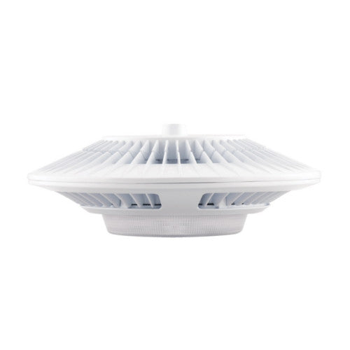 RAB Lighting GPLED52 52 Watt LED Garage Ceiling Light Fixture Pendant Mount with Prismatic Lens