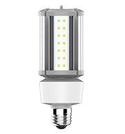 RAB Lighting HIDFA-18S-E26-850-BYP Wattage and Color Selectable LED Corn Cob Post Top Lamp - Replaces 75W HID