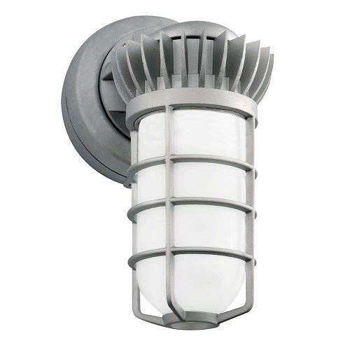 RAB Lighting VXBRLED13 13 Watt LED Wall Vaporproof Fixture with Guard - Choose Uplight or Downlight Fixture