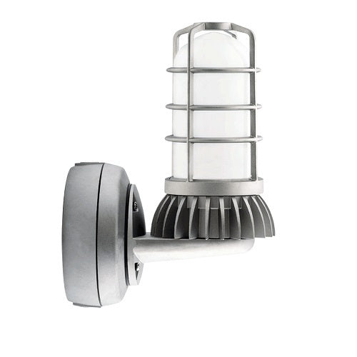 RAB Lighting VXBRLED13 13 Watt LED Wall Vaporproof Fixture with Guard - Choose Uplight or Downlight Fixture