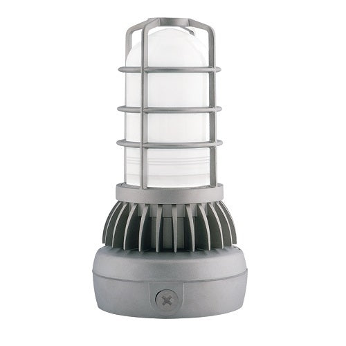 RAB Lighting VXLED26 26 Watt LED Vaporproof Ceiling Fixture with Guard - Choose Uplight or Downlight Fixture