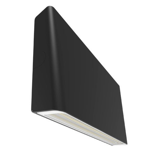 RAB Lighting SLIML Field-Adjustable LED Wall Pack Light Fixture with Adjustable Throw