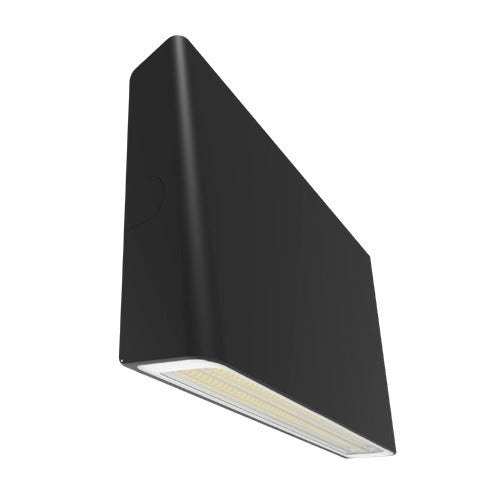 RAB Lighting SLIMM Field-Adjustable LED Wall Pack Light Fixture with Adjustable Throw