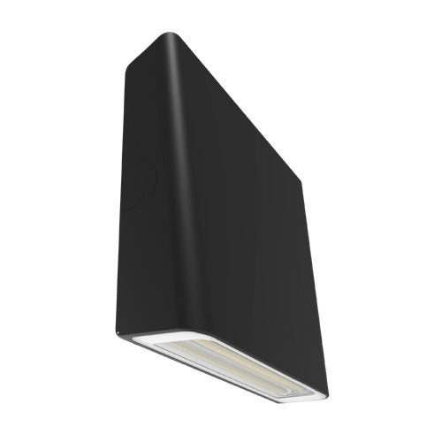 RAB Lighting SLIMS Field-Adjustable LED Wall Pack Light Fixture with Adjustable Throw