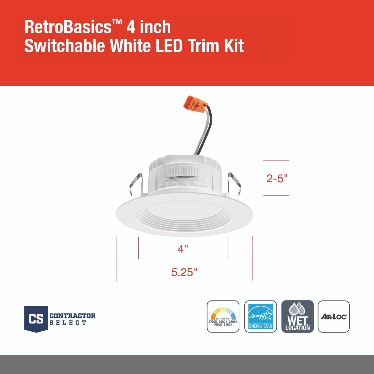 Dimensions - Juno Lighting RB4