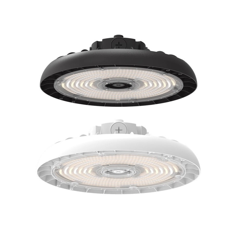 ILP RB5 Series DLC Listed LED Color Selectable Round High Bay Fixture Dimmable