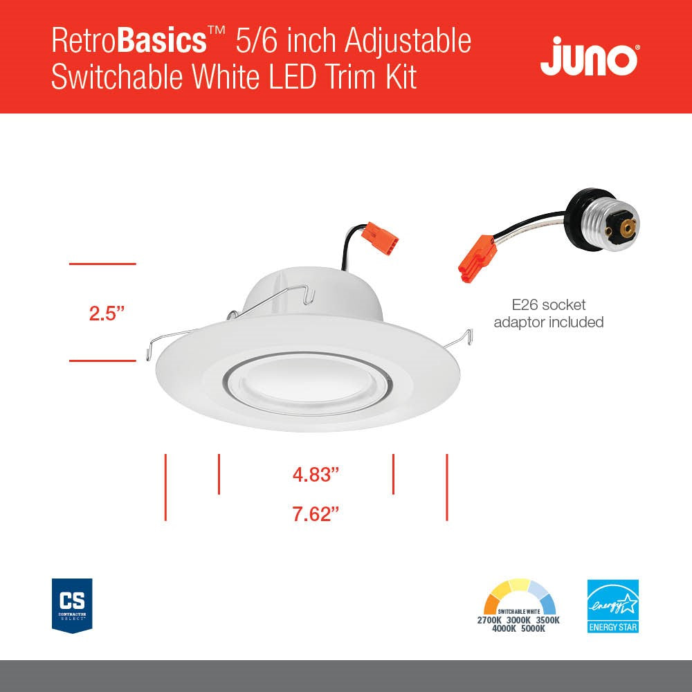 Dimensions - Juno Lighting RB56A