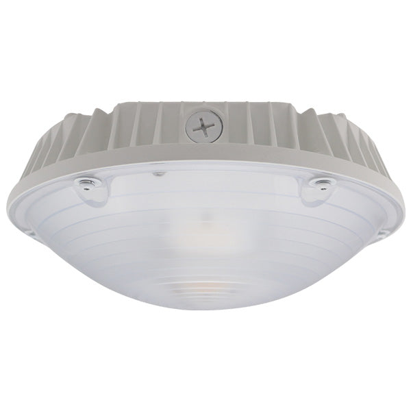 Barron Lighting RCL60 DLC Premium Listed 60 Watt LED Round Canopy Light Fixture Dimmable Replaces 250W HID
