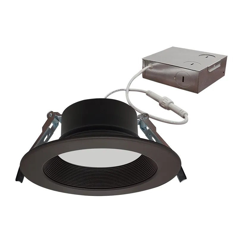 Westgate RDL4S-BF-MCT5-ORB Color Selectable 12-Watt LED Dim to Warm Canless Deep Recessed 4-Inch Downlight Fixture