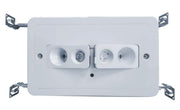 Mule Lighting REM Recessed Emergency Unit with Adjustable LED Lamp Heads and Self-Diagnostic Testing