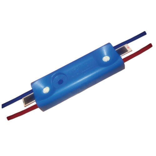 US LED RL3-2-12-B 3-Series 2-Up Blue LED Right Light Fixture 12V