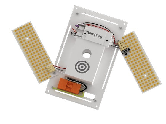 RemPhos RPT-P-LEDSR-G2-4IN-8L-840-FWFC FLEXWATT+FLEXCOLOR LED Sconce Retrofit Kit