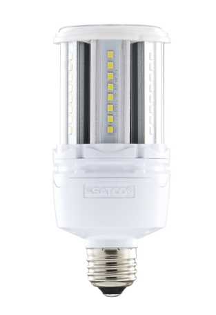 SATCO S49670 18W/LED/HP/827/100-277V/E26 18 Watt LED Lamp 80CRI 2700K Type B 120-277V E26 Medium base