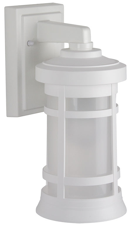 Wave Lighting S50SF-WH 60 Watt Artisan Series Wall Mount Frosted Lens Outdoor Fixture 