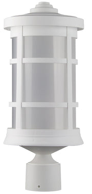 Wave Lighting S50TF-WH 60-Watt Artisan Series Post Mount Frosted Lens Outdoor Fixture