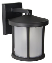 Wave Lighting S52VC-BK Clear Acrylic Round Wall Mount Outdoor Decorative Fixture