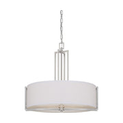 Satco 60-4756 Gemini Modern 4-Light Glass Pendant Fixture
