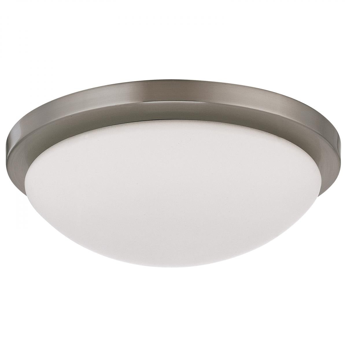 Satco Lighting 62-1842 Color Selectable 18-Watt LED Button Flush Mount Light Fixture Dimmable