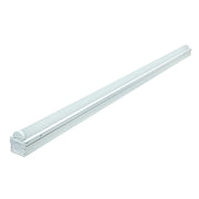 Satco Lighting 65-1101 24 Watt 4 Foot Close-To-Ceiling LED Stand Alone Strip Light Fixture White Finish 4000K