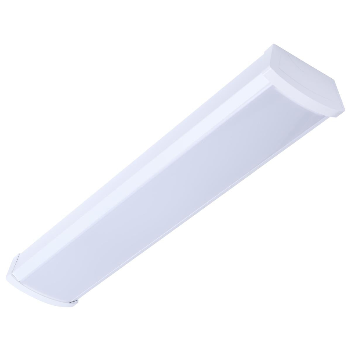 Satco Lighting 65-1210 Color Selectable 20-Watt LED 2-Foot Ceiling Wrap Light Fixture