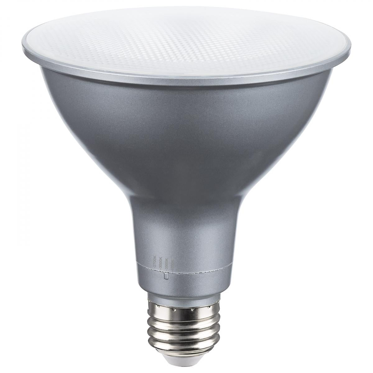 Satco Lighting S39760 19-Watt Color Selectable PAR38 Flood Lamp Replaces 250W Incandescent
