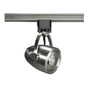 Satco Lighting TH415 12 Watt LED Track Head Light Fixture Brushed Nickel Finish 24 Degree Beam Angle Dimmable 3000k