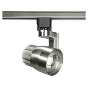 Satco Lighting TH425 12 Watt LED Track Head Light Fixture Brushed Nickel Finish 24 Degree Beam Angle Dimmable 3000k