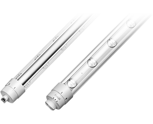 RAB Lighting T8-47.5-120P2S-865-DE-BYP 120 Inch 10 Ft 48 Watt LED T8 Sign Retrofit Lamp 6500K - 1