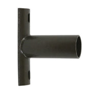 Light Efficient Design SL-SAL-BKT-RP-BK-G1 Round Pole Bracket for LED Solar Area Light Fixture