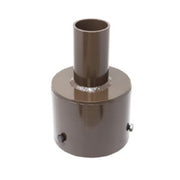 Light Efficient Design SL-SAL-BKT-RT-3-BK-G1 3-Inch Round Tenon Bracket for LED Solar Area Light Fixture