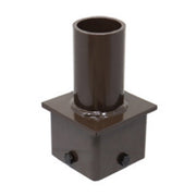 Light Efficient Design SL-SAL-BKT-ST-3-BK-G1 3-Inch Square Tenon Bracket for LED Solar Area Light Fixture