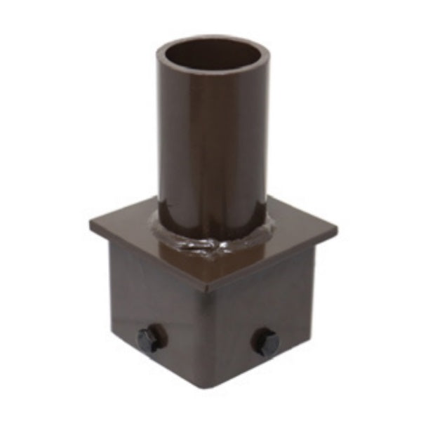 Light Efficient Design SL-SAL-BKT-ST-3-BK-G1 3-Inch Square Tenon Bracket for LED Solar Area Light Fixture