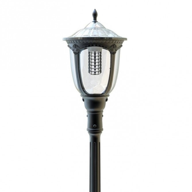 Light Efficient Design SL-SPT-20W-40K-SF-G2 20 Watt Off-Grid LED Solar Post Top Light Fixture 4000K