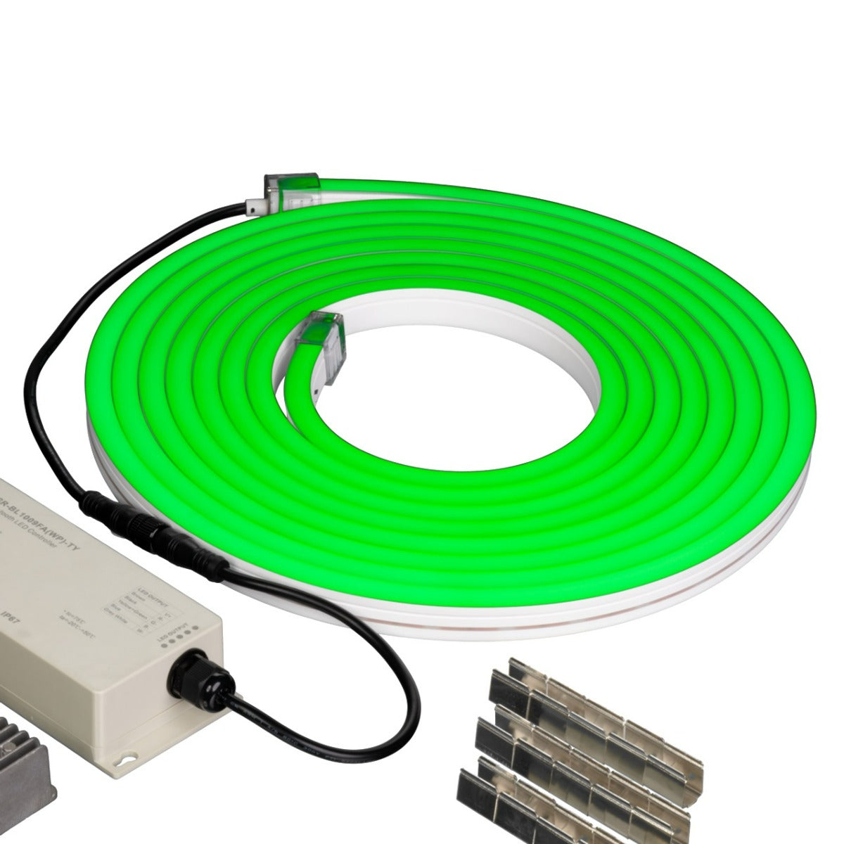 American Lighting SPKPL-NFPROL-RGBW-12VAC-6MKIT Spektrum+ LED NeonFlex Pro RGBW Kit - Green