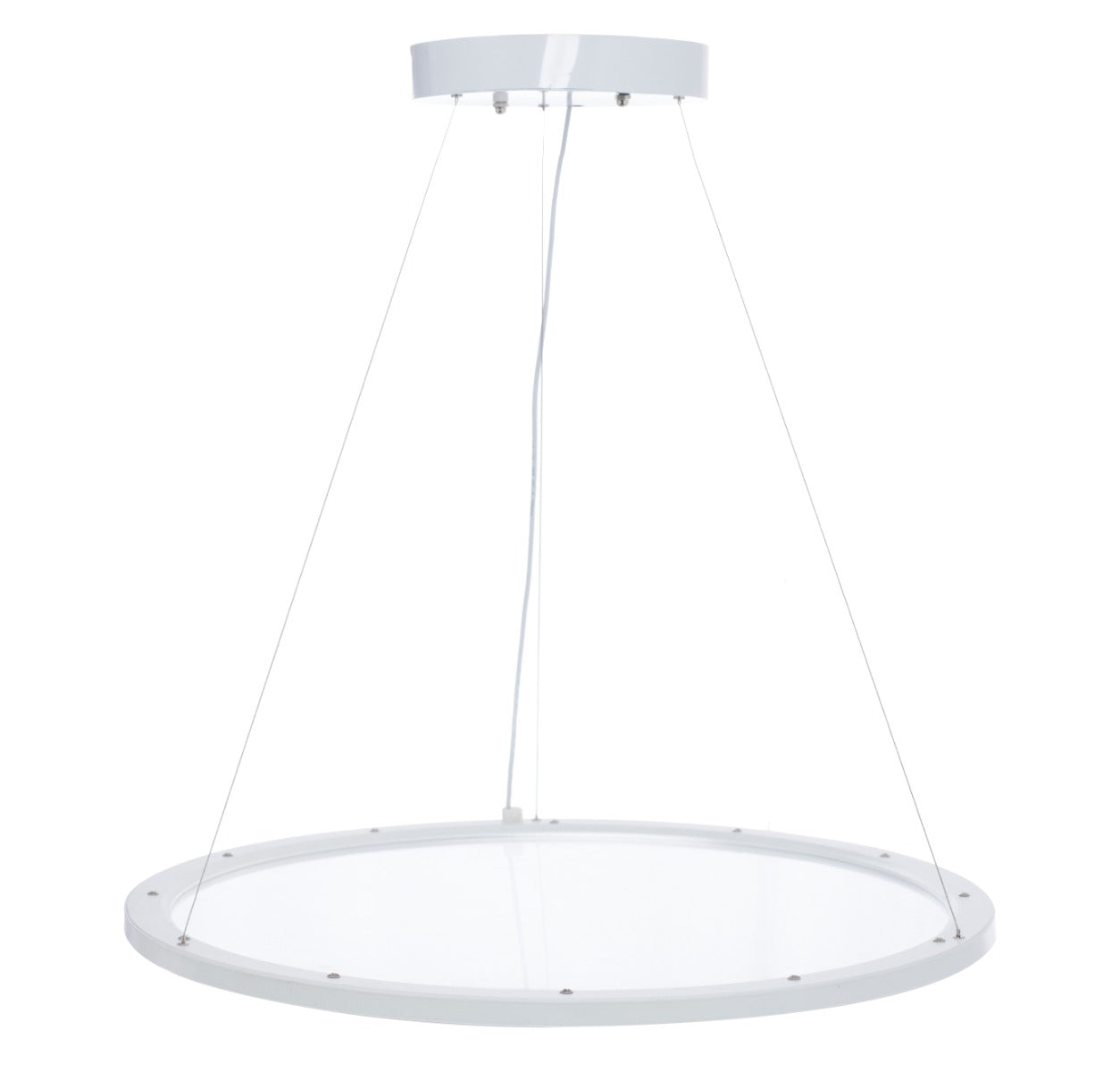Westgate SRPL-40W-D DLC Listed 40W LED Suspended Up/Down Clear Round Panel Light Dimmable