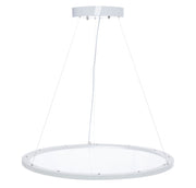 Westgate SRPL-40W-D DLC Listed 40W LED Suspended Up/Down Clear Round Panel Light Dimmable
