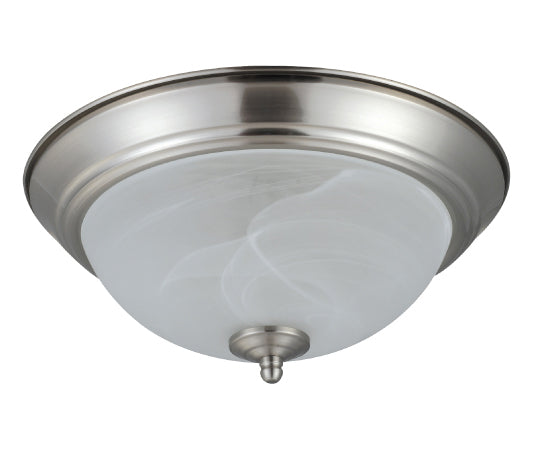 Sunpark 101xPG-xxx-62 Fluorescent GU24 Ceiling Fixture Satin Nickel Finish - 1