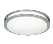 Sunpark DC018-2232-62, 54W 54 W, 2700K Ceiling Fixture, Satin Nickel Finish
