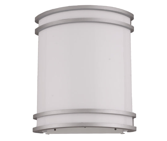 Sunpark MDF025PG-213, 26W Wall Sconce, 2700K, Silver Color Trim