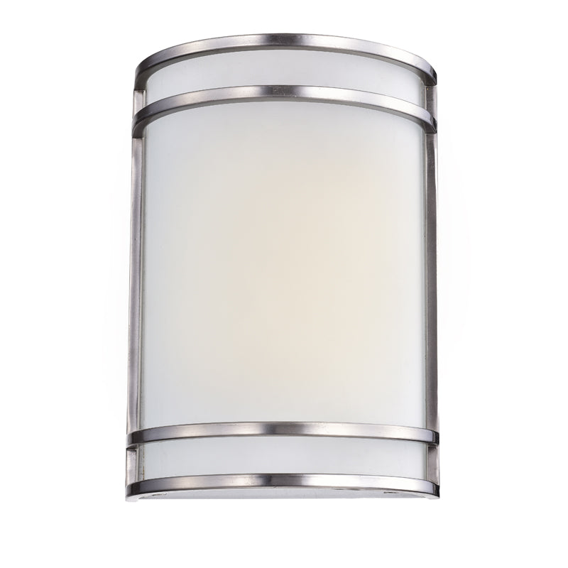 Sunpark MDF032 Wall Sconce Frosted Glass Satin Nickel Finish 0