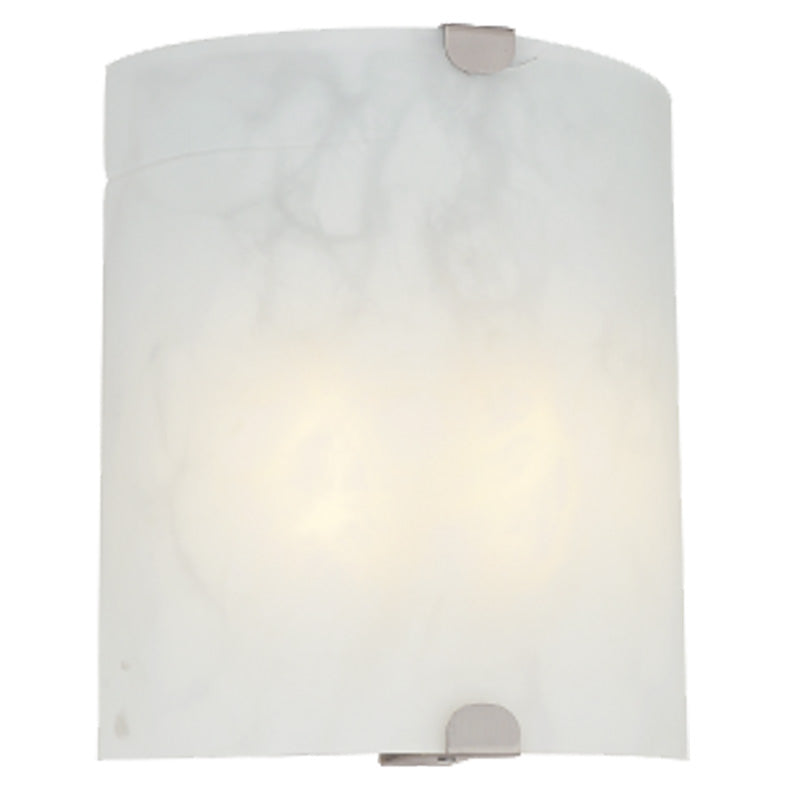 Sunpark MDF035 ADA Compliant 10-Inch Frosted Glass Shade Wall Sconce - 1