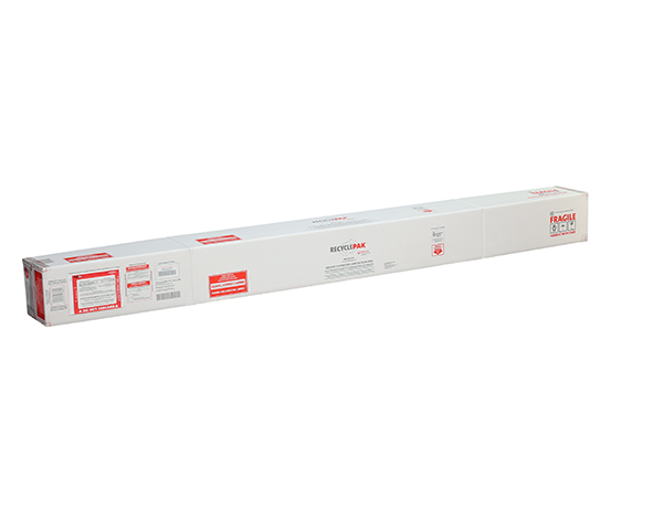 Veolia SUPPLY-190 RecyclePak Large 8 Ft Fluorescent Lamp Recycling Box Container Kit Prepaid Return Shipping