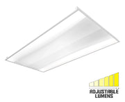 RAB Lighting SWISHFA-EDGE2X4 39 Watt 2x4ft Edge Lit Field-Adjustable Center Basket Troffer Fixture