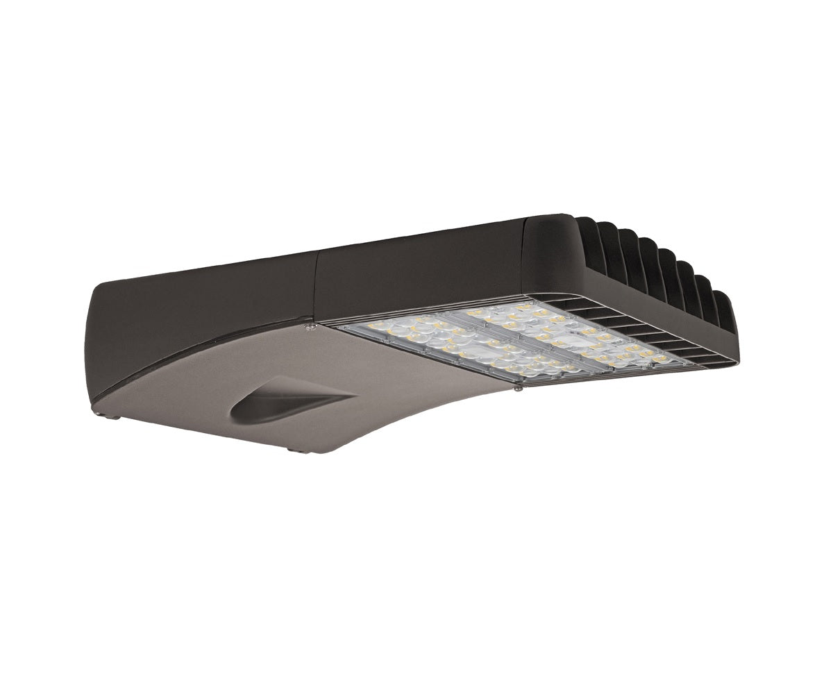 Sylvania AREAFLD1A/110UNVD850 DLC Qualified 110 Watt LED Area Light Fixture 1A Gen Dimmable Replaces 210-295W MH HPS